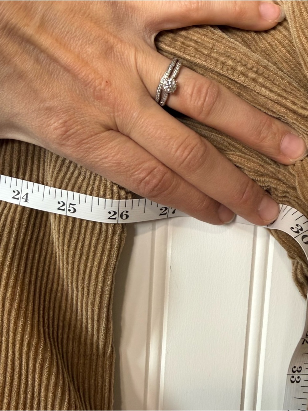 Gilded Intent Tan Corduroy Hooded Shacket 2XL Oversized Cozy Jacket - Picture 5 of 9
